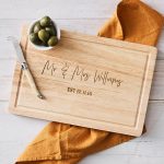 Custom engraved cheese board